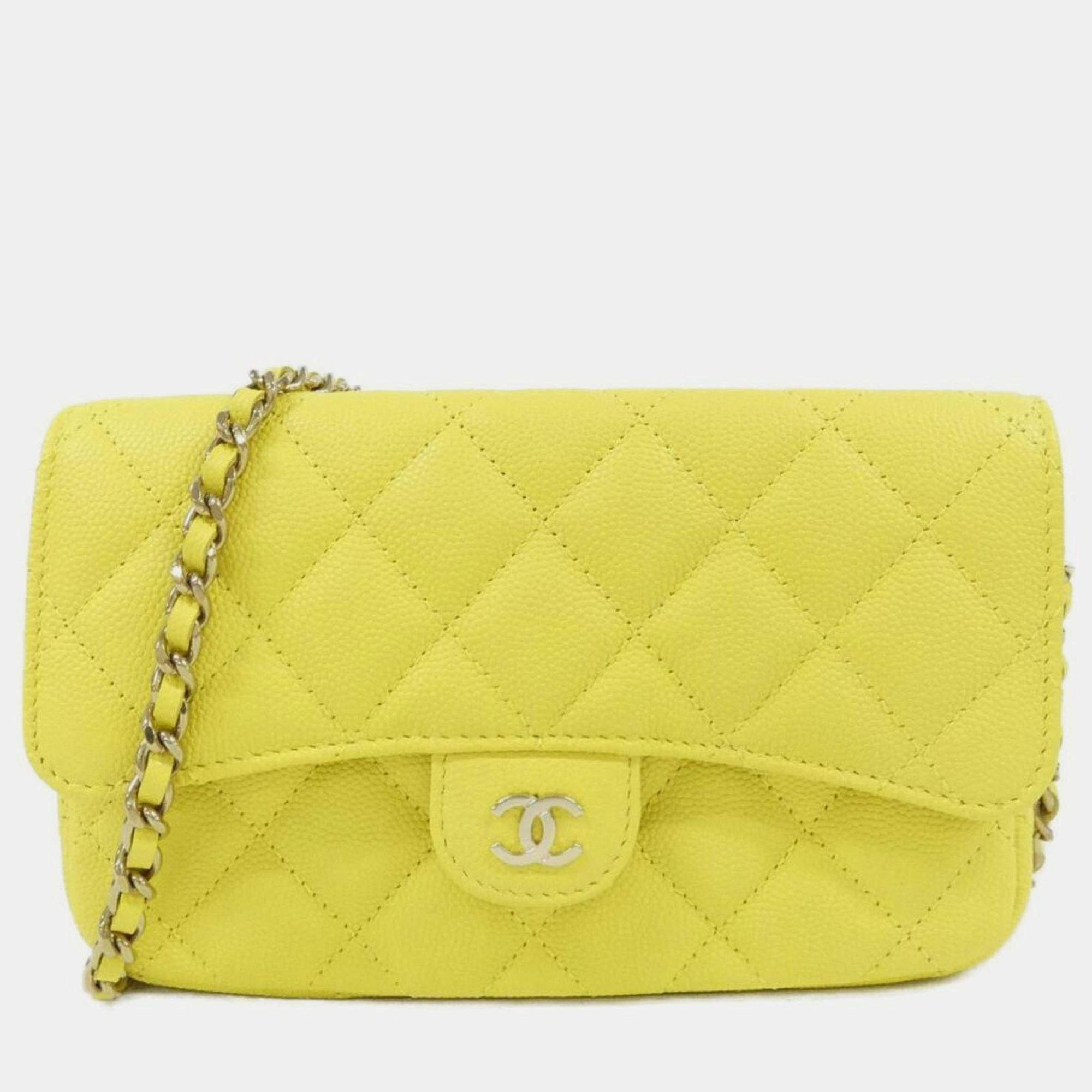 Pre Owned Chanel Timeless Classic Line Phone Case