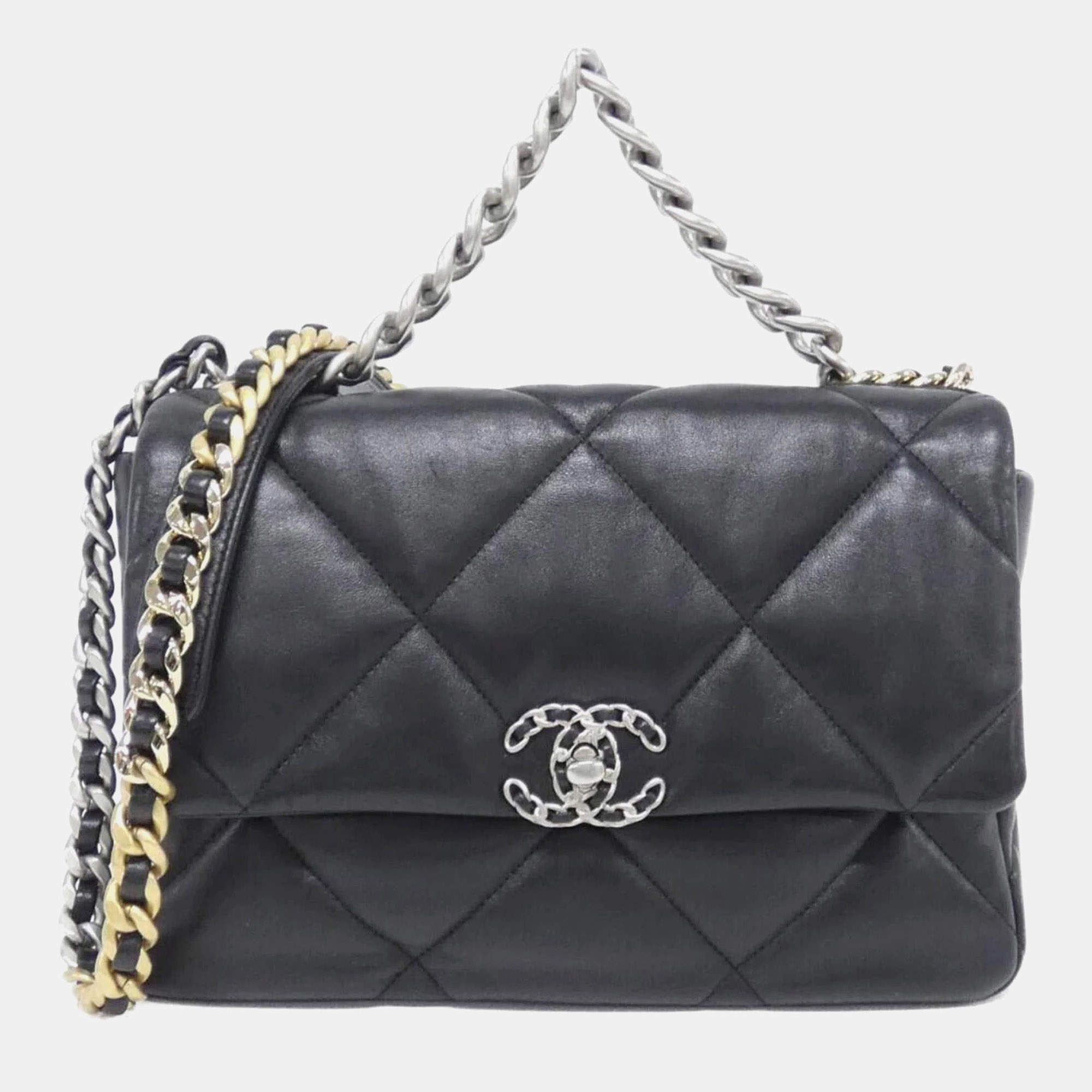 Pre Owned Chanel 19 Line Shoulder Bag