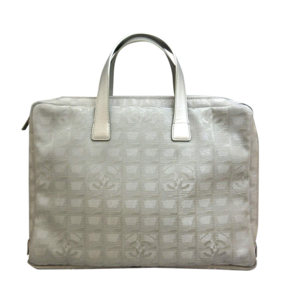 chanel tote bag grey