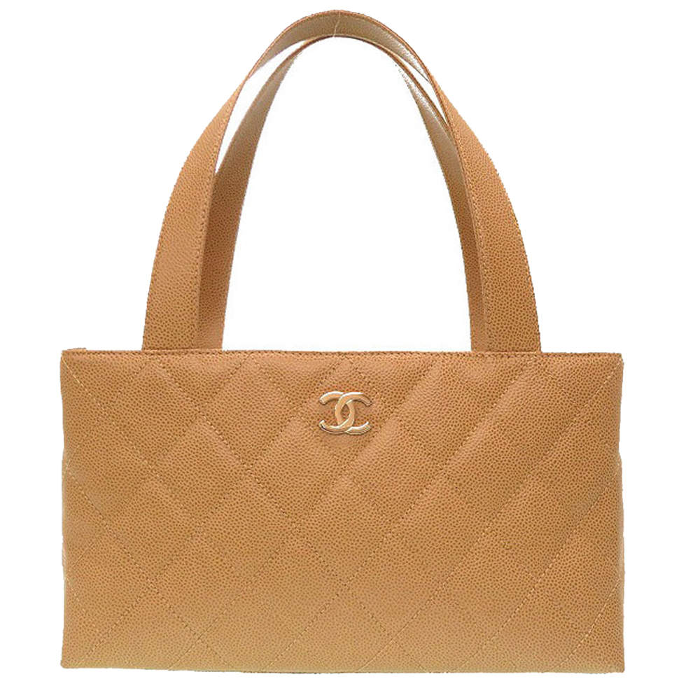 chanel beige tote