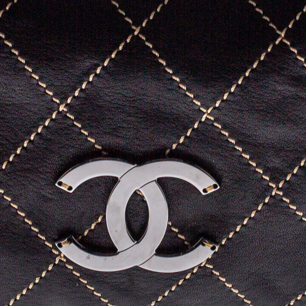 CHANEL Wild Stitch Surpique Pochette