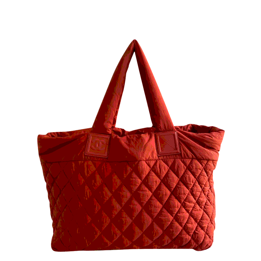 Chanel Red Nylon Coco Cocoon Bag Chanel | TLC