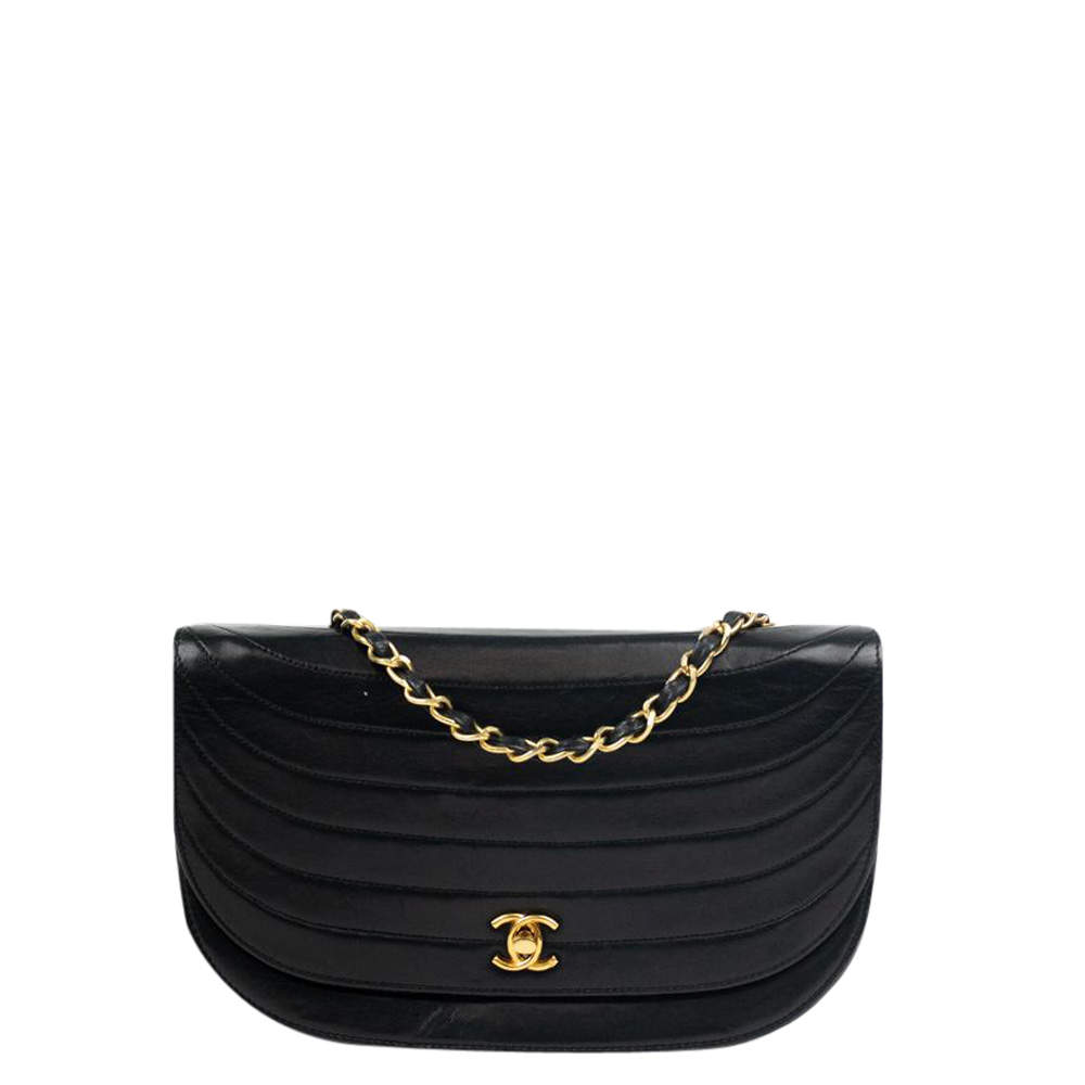 half moon chanel bag