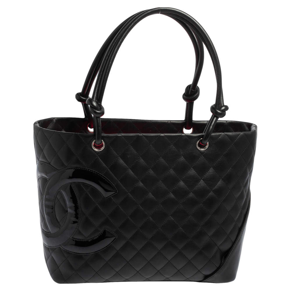 Chanel Black Quilted Leather Large Ligne Cambon Tote Chanel | The ...