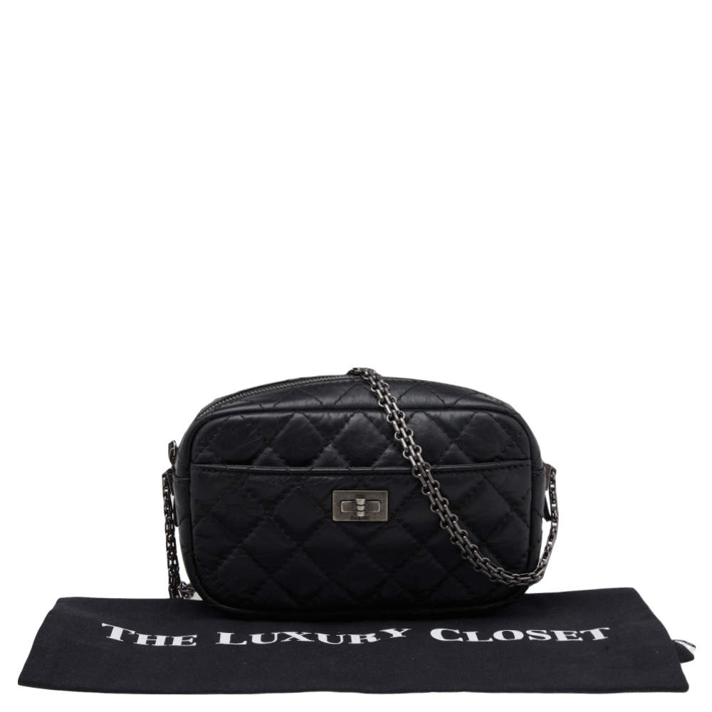 Chanel Reissue Camera Bag Quilted Aged Calfskin Large – Tres Chic Luxury