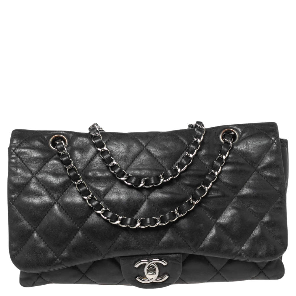 Chanel triple hot sale flap bag