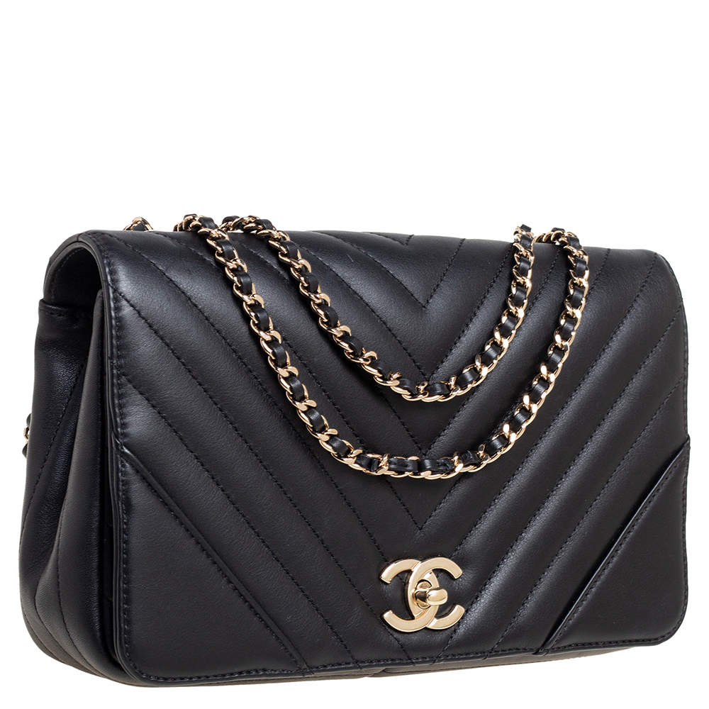 No.3911-Chanel Chevron Statement Small Tote Bag – Gallery Luxe