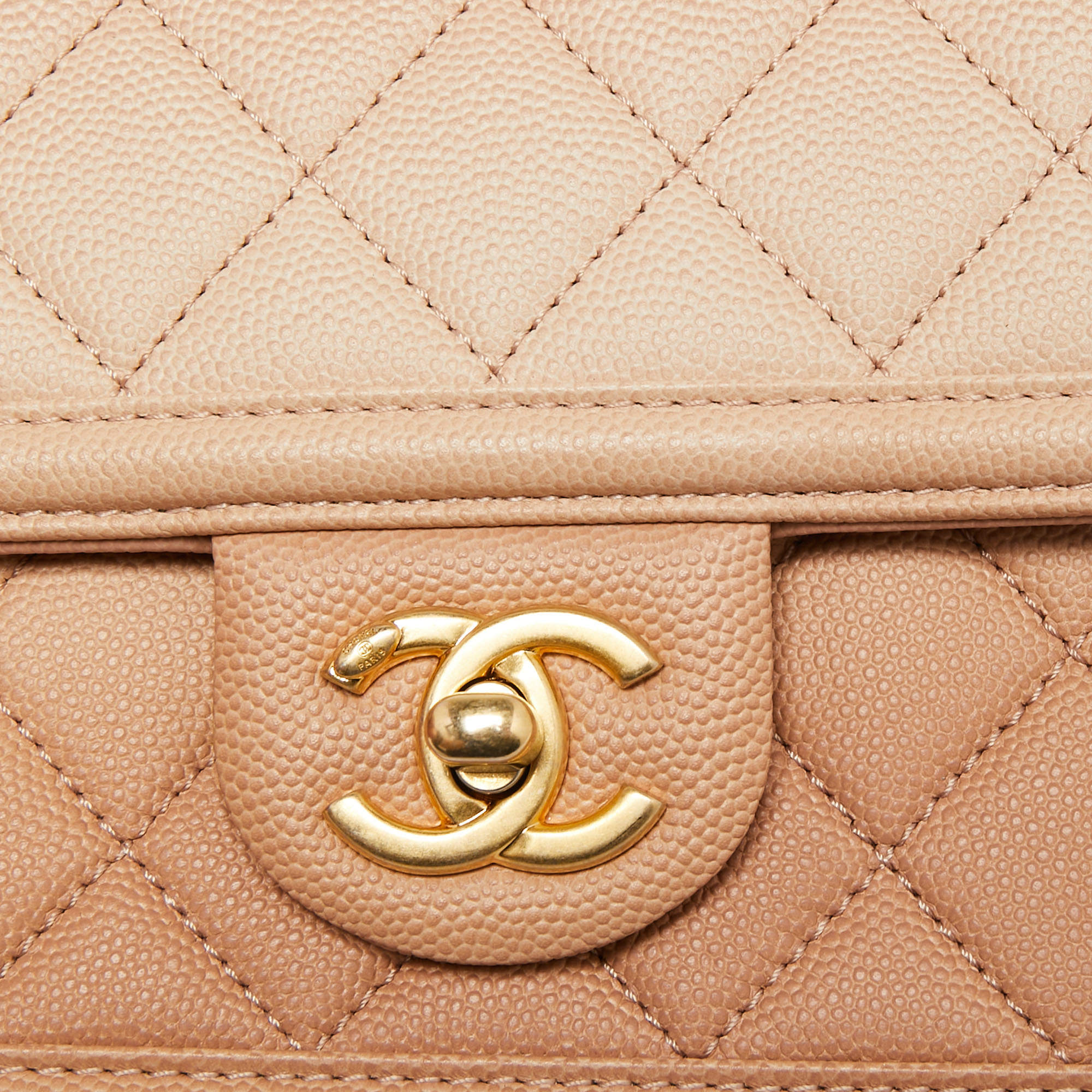 CHANEL Caviar Quilted Ombre OCase Coral – Luxury Labels