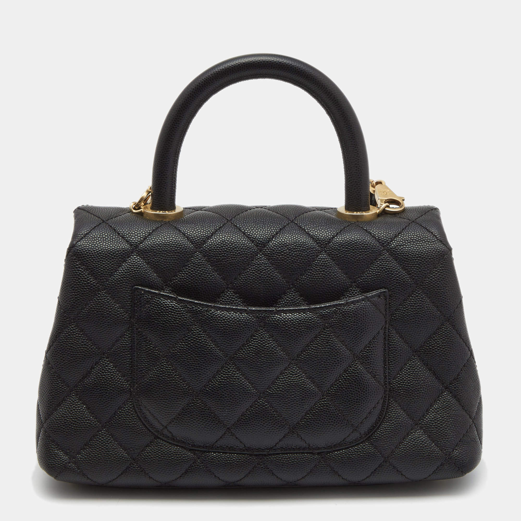 Coco Luxe Flap Bag Quilted Lambskin Small