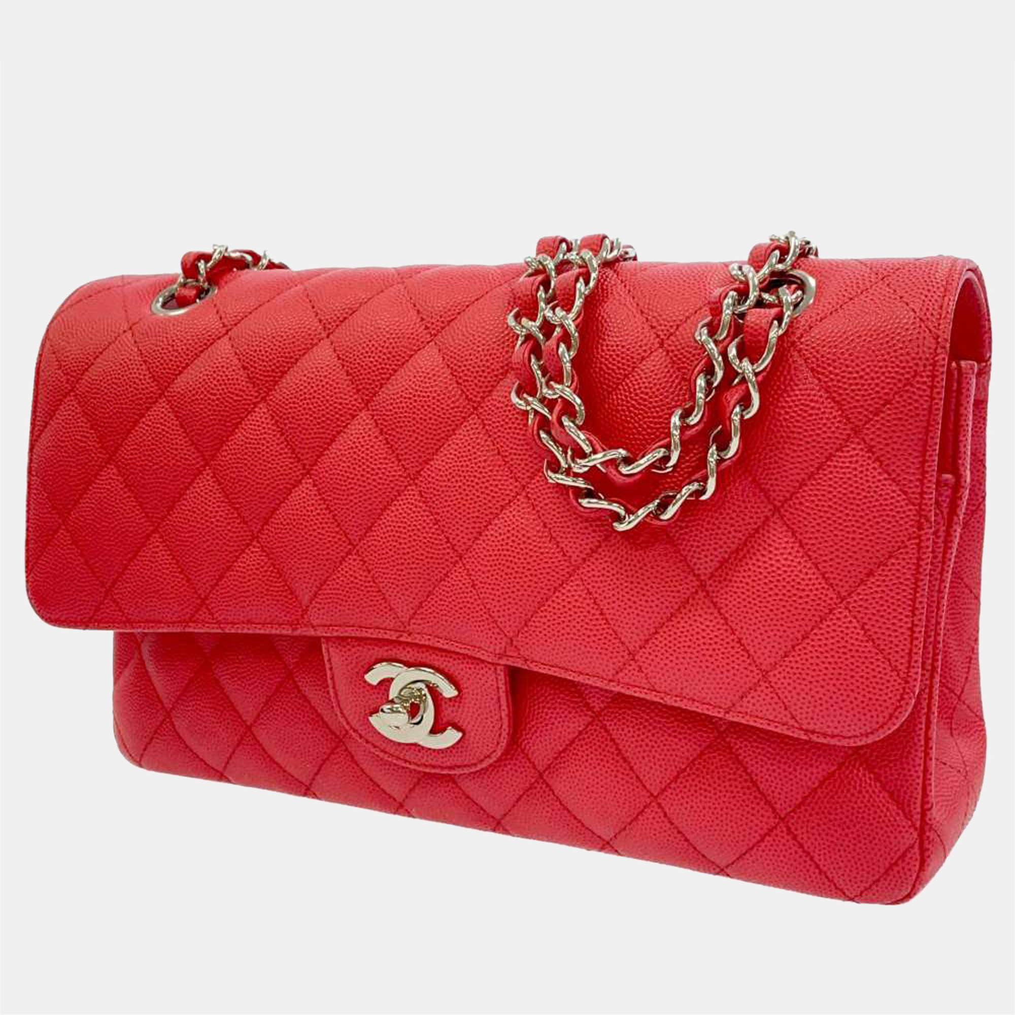 Red Chanel Bag  Etsy