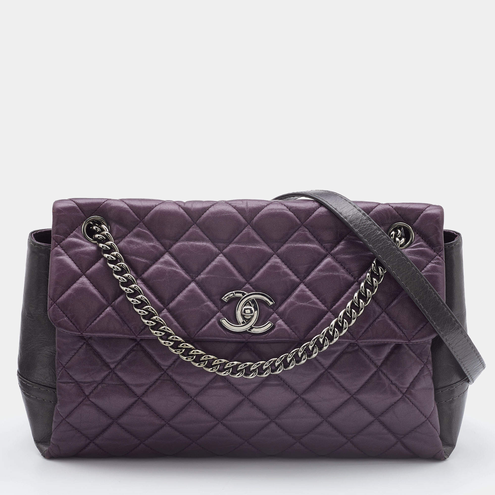 Chanel Pink Quilted Leather Gabrielle Medium Hobo Bag - Yoogi's Closet