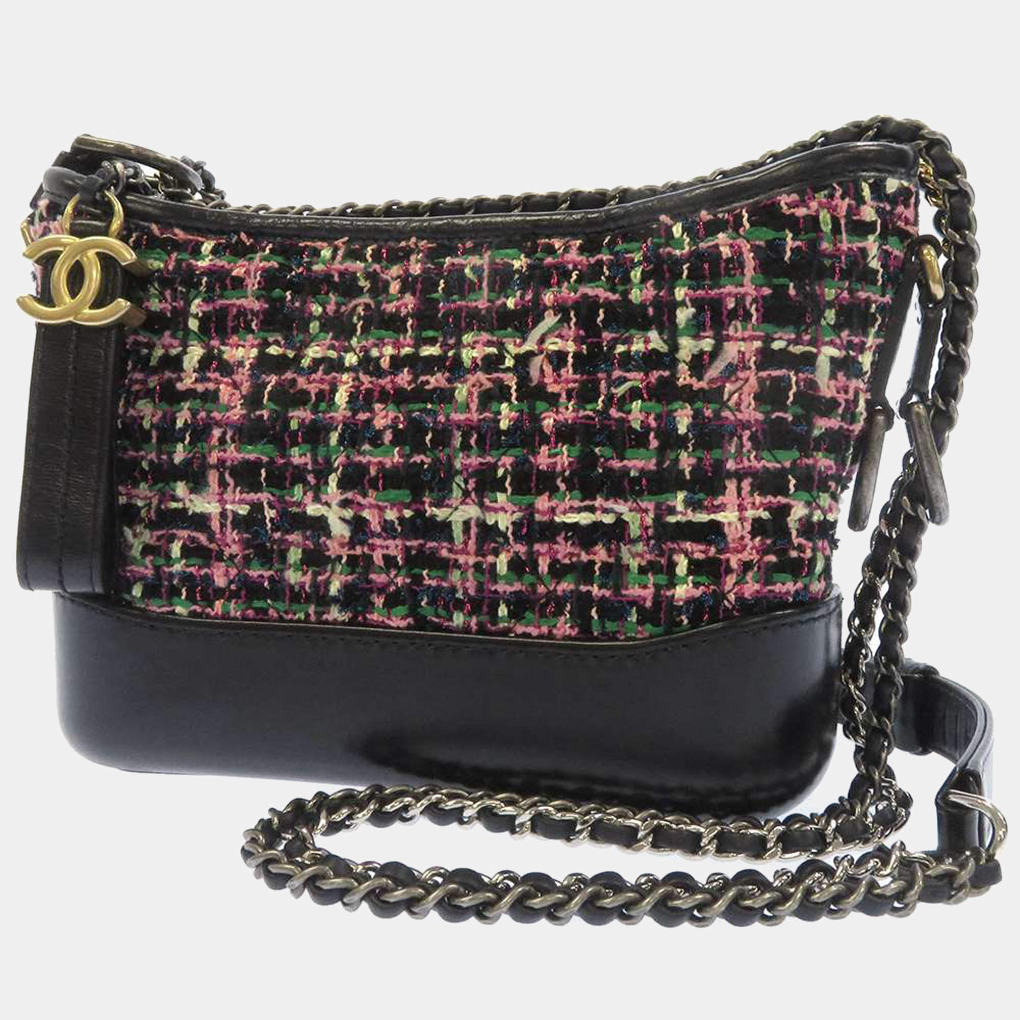 Gabrielle tweed crossbody bag Chanel Multicolour in Tweed  22053340
