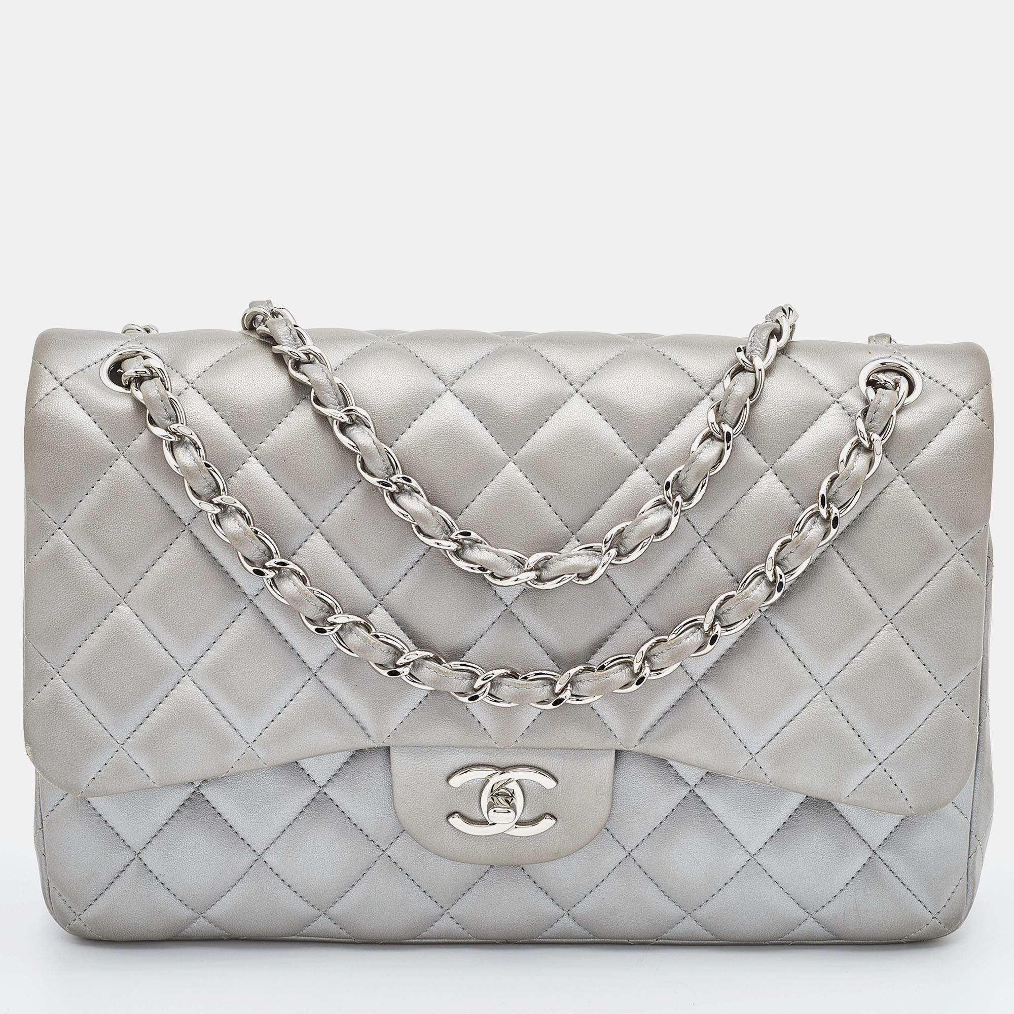off white chanel bag new