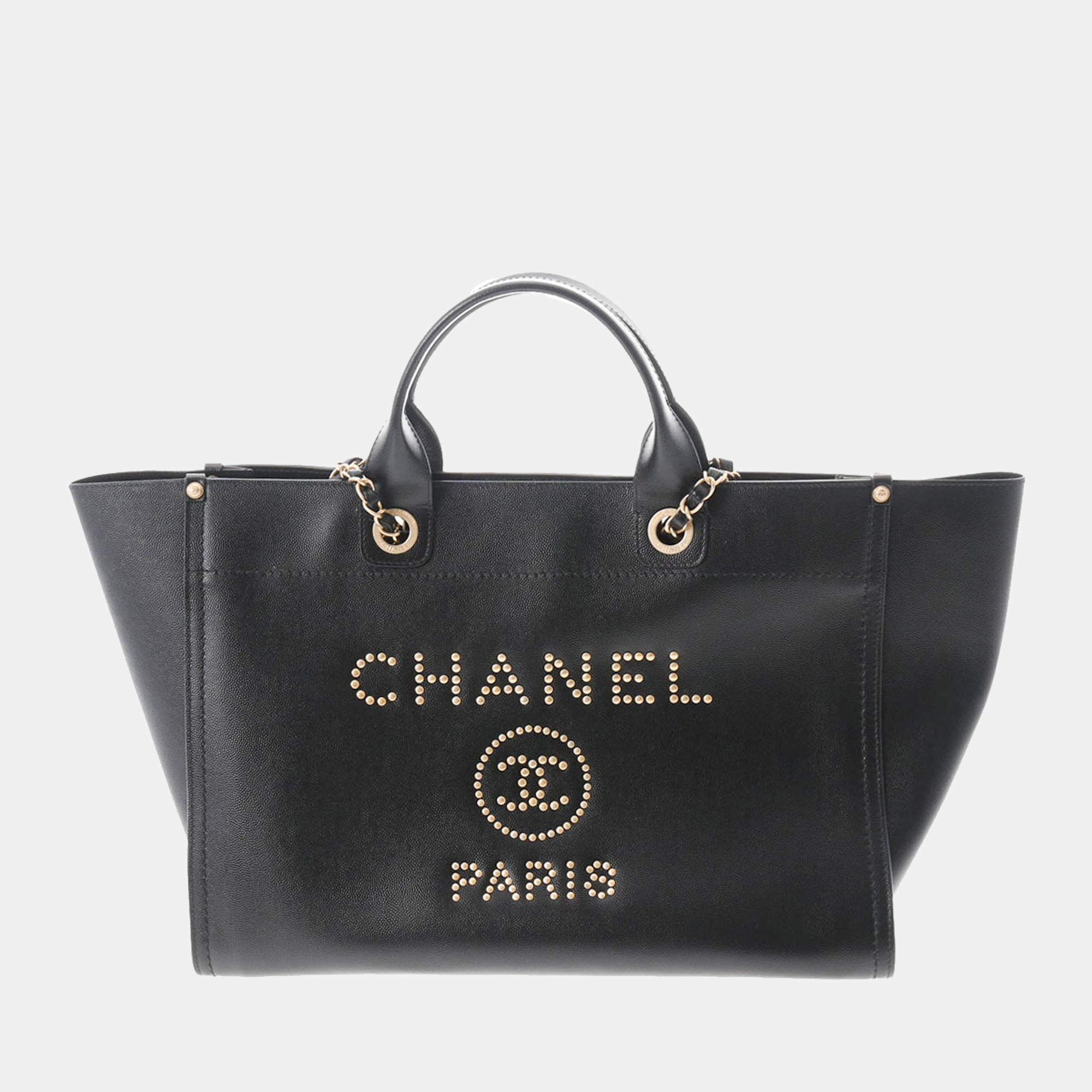 Chanel Pink Canvas and Leather Large Deauville Shopper Tote Chanel | The  Luxury Closet
