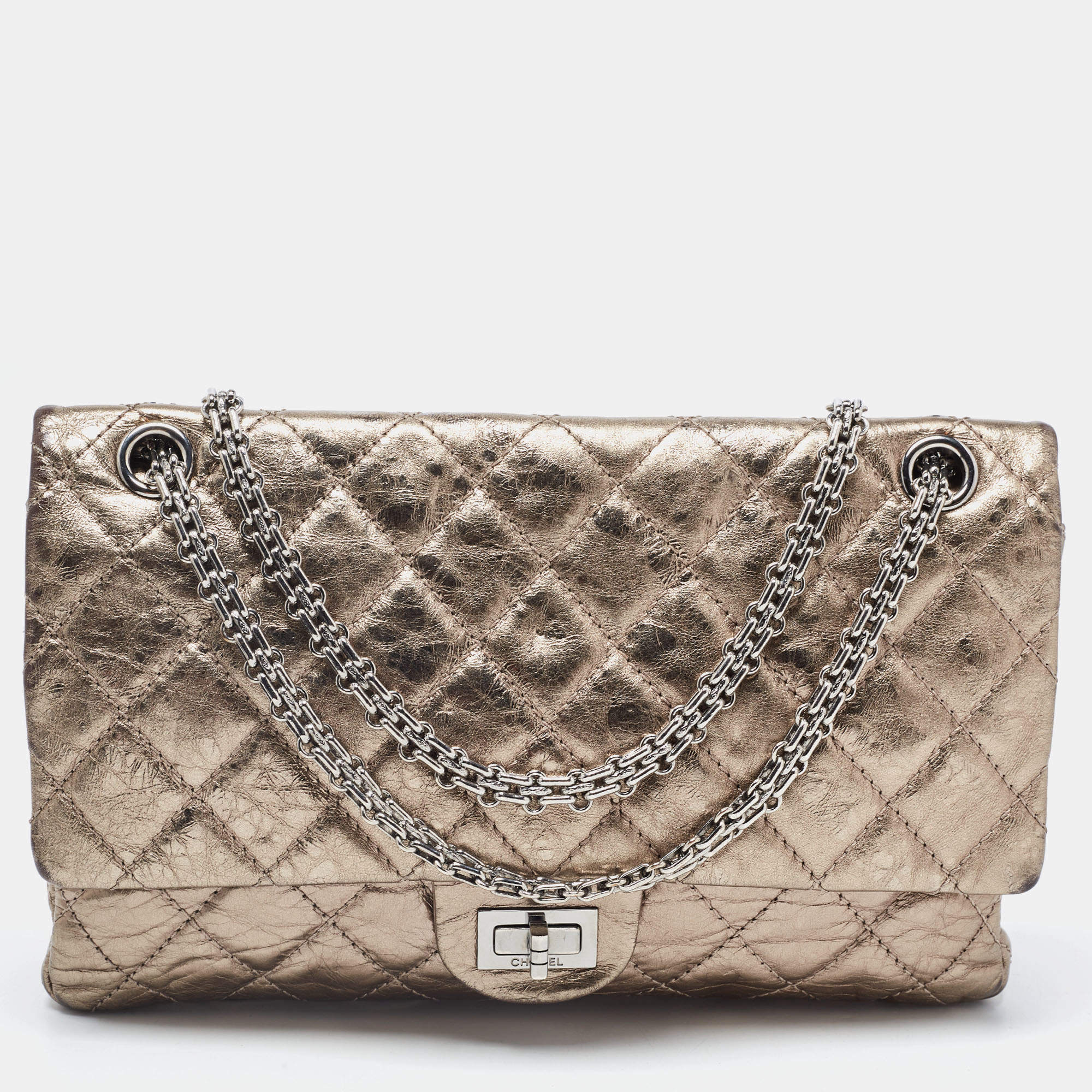 Chanel discount reissue metallic