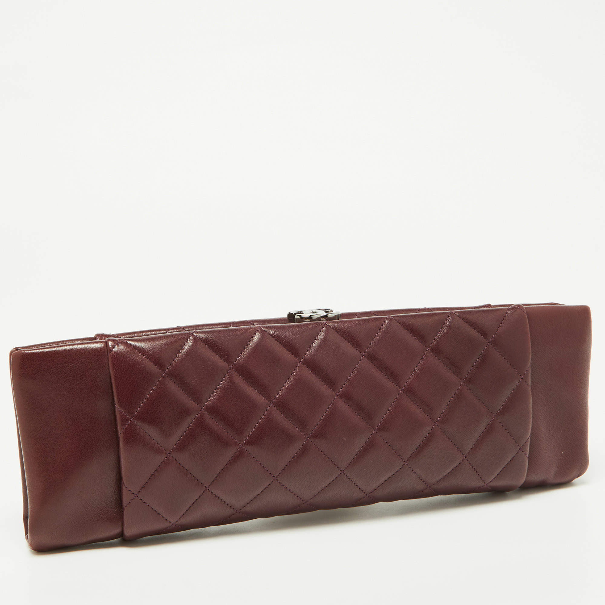 Chanel Quilted Lambskin Clutch