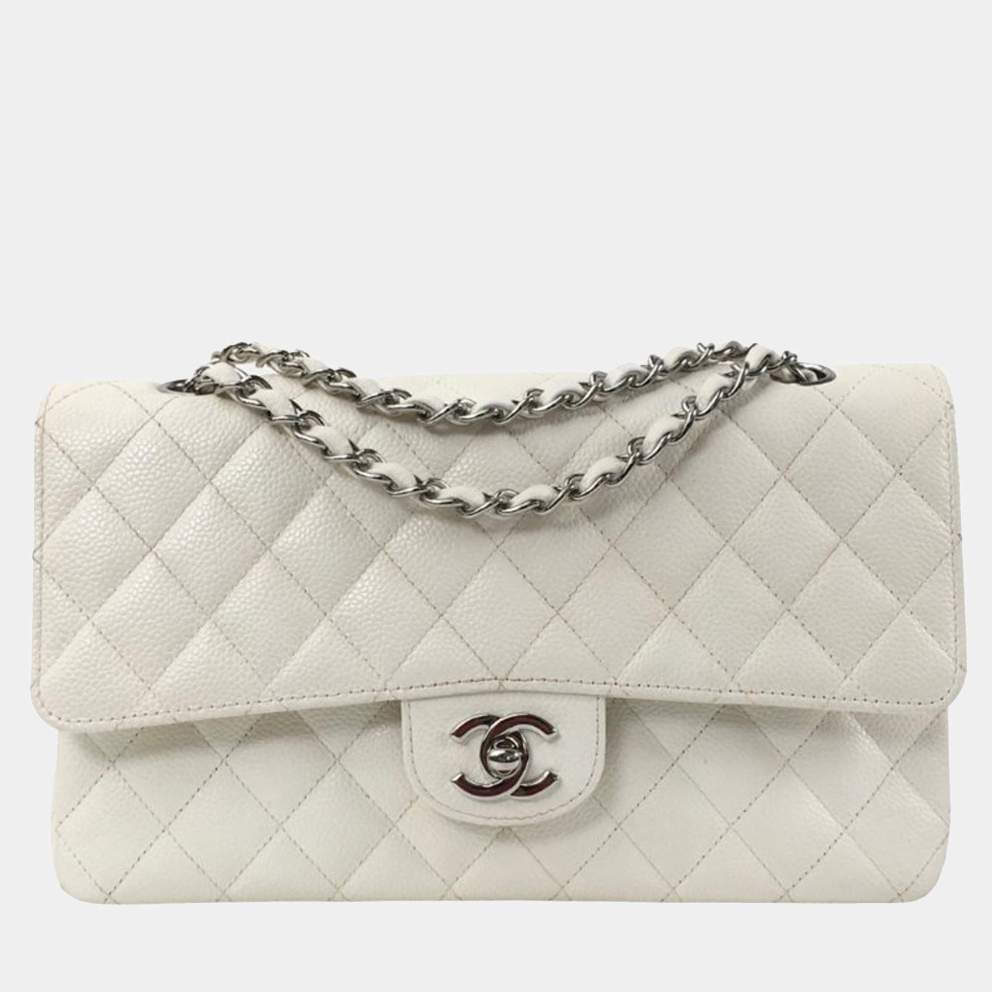 Chanel Classic Caviar Pochette Shoulder Handbag, Chanel Handbags