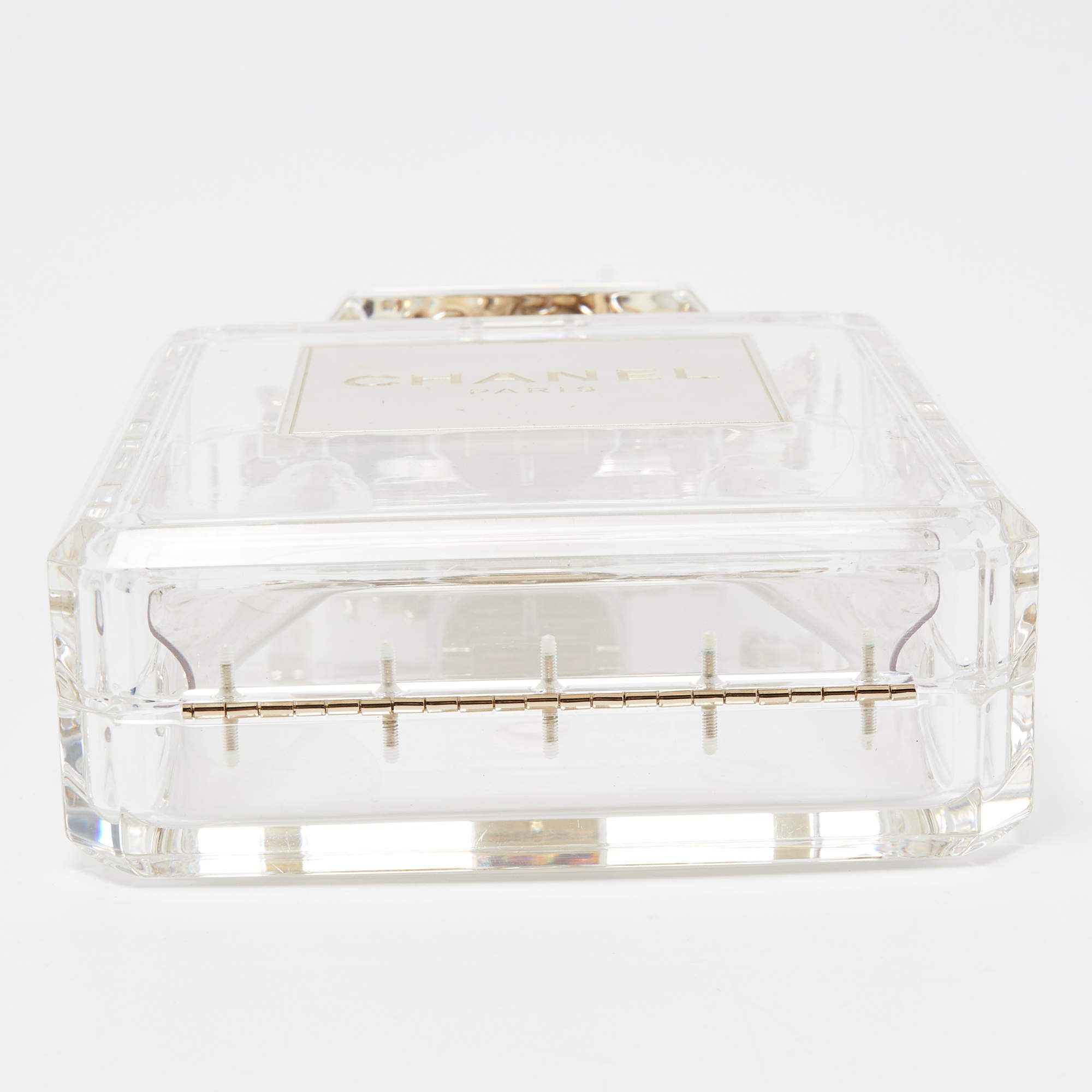 Fashion chanel clear box purse