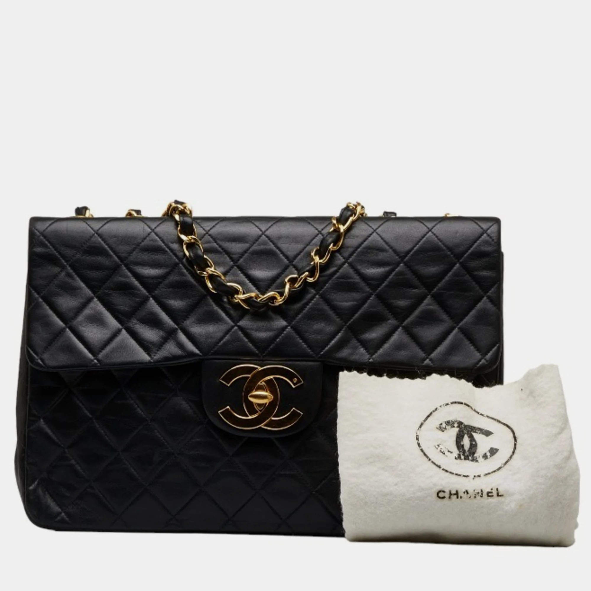 Chanel extra discount large flap bag