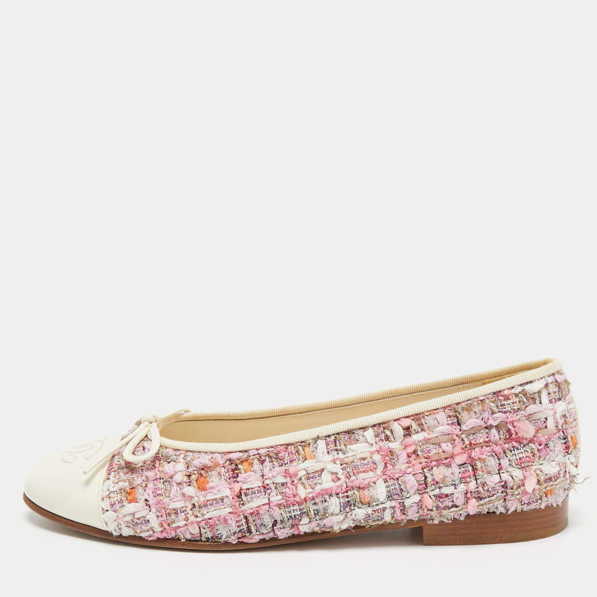 新品 送料込 CHANEL シャネル ドゥーブル　BALLERINA CHANEL - シャネル CHANEL BALLERINA バレリーナ パンプス 靴