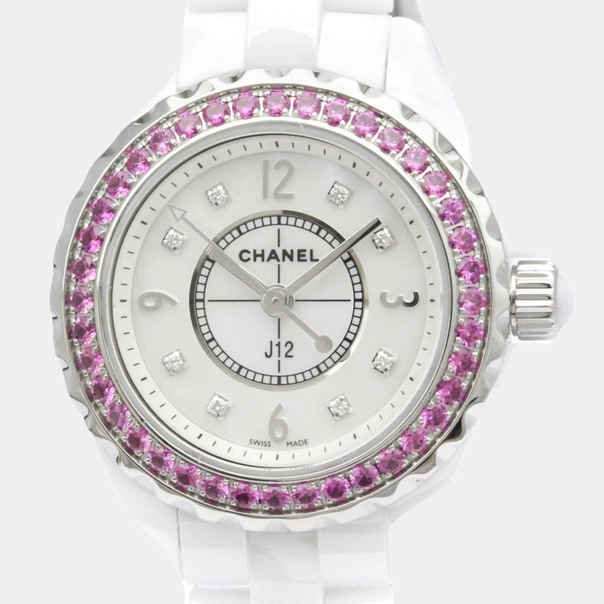 White Chanel J12 Watches - 12 For Sale on 1stDibs