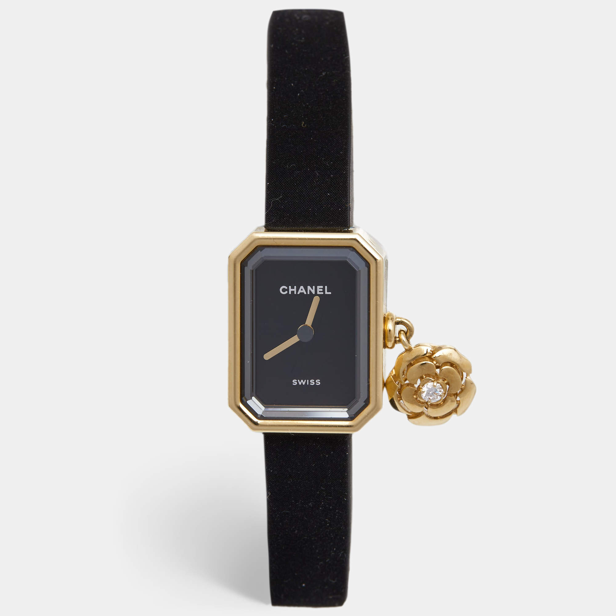 Chanel - Premier 18K Yellow Gold 1987 Black Dial Watch