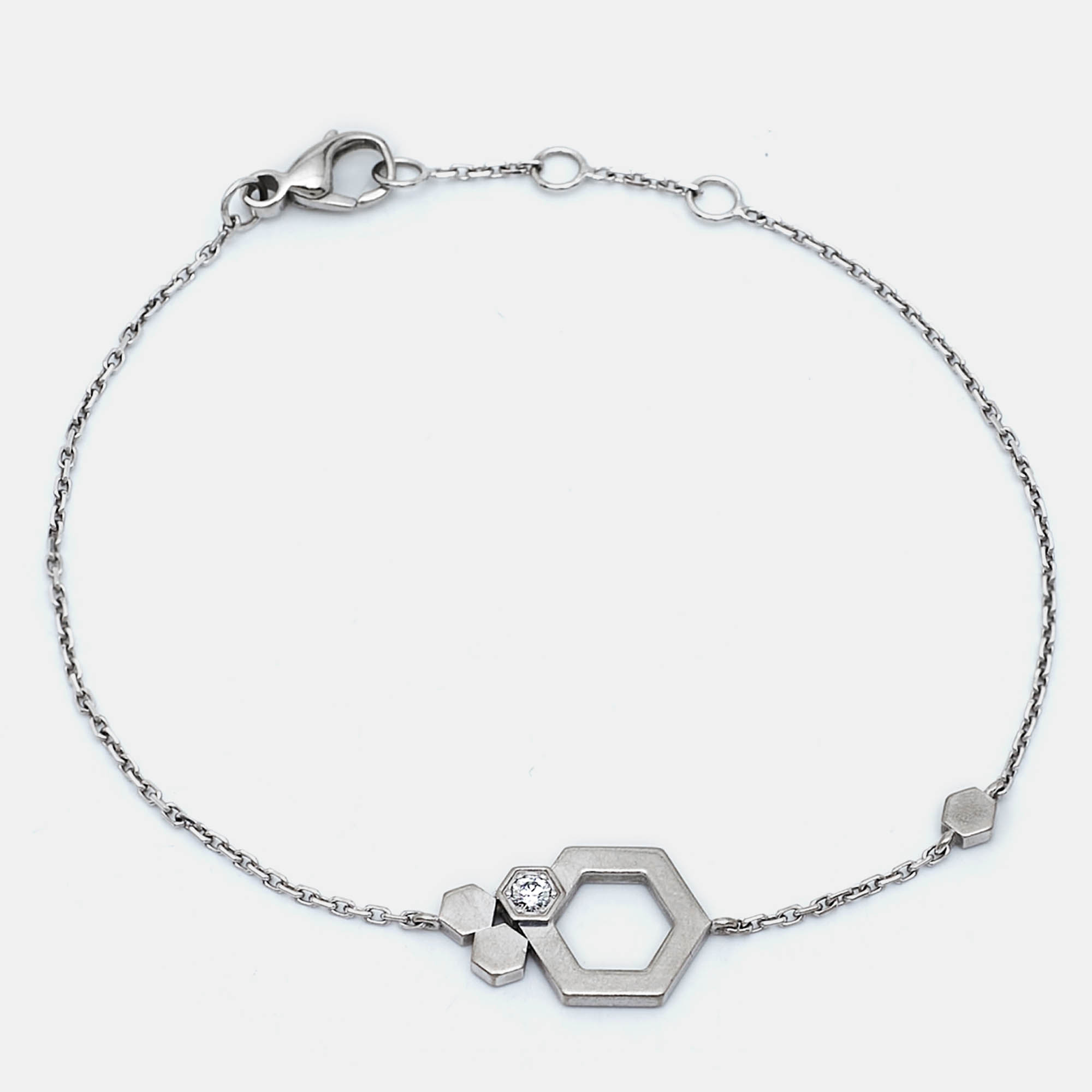Chaumet Bee My Love Diamond 18k White Gold Bracelet