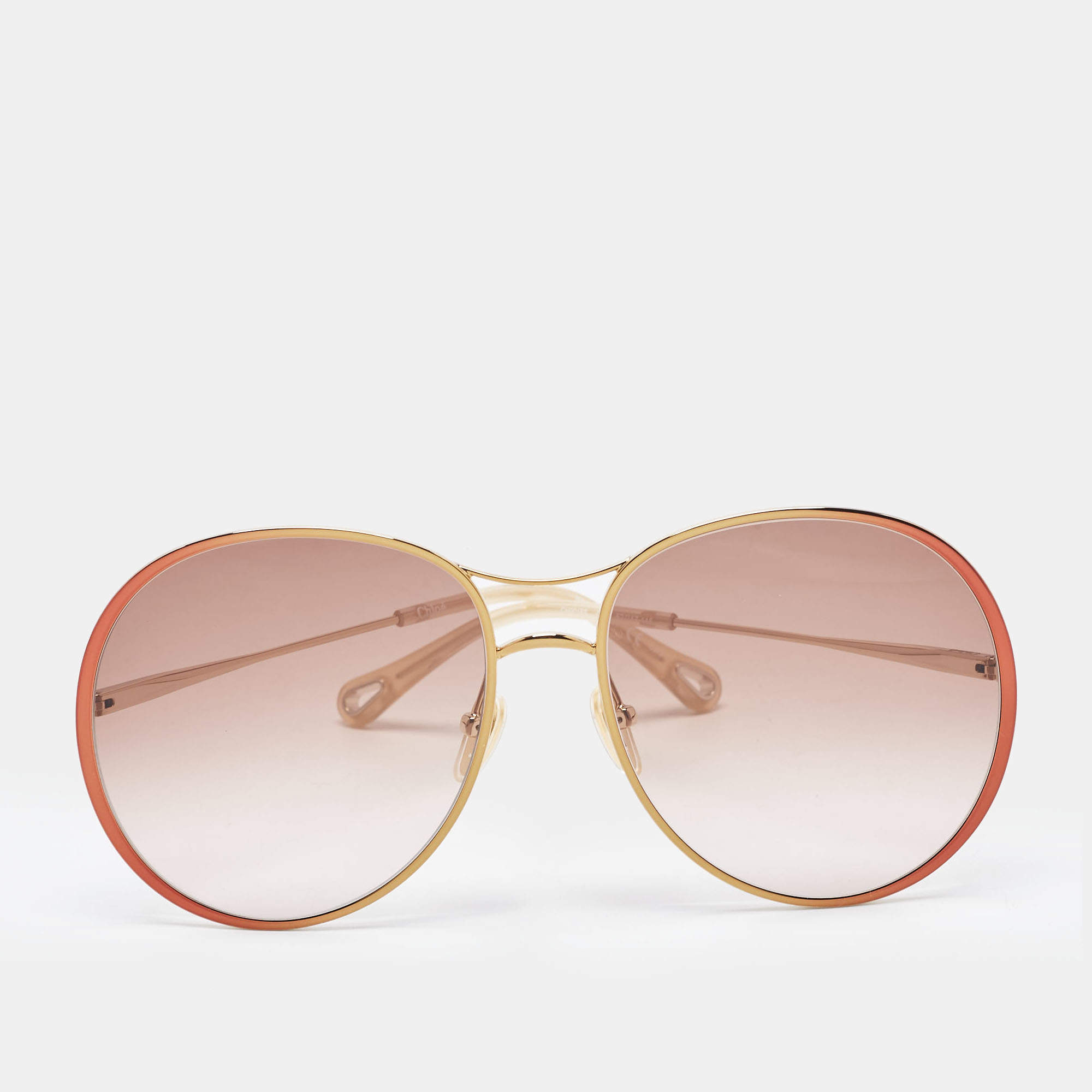 Chloe Brown Gradient CH0016S Aviator Sunglasses