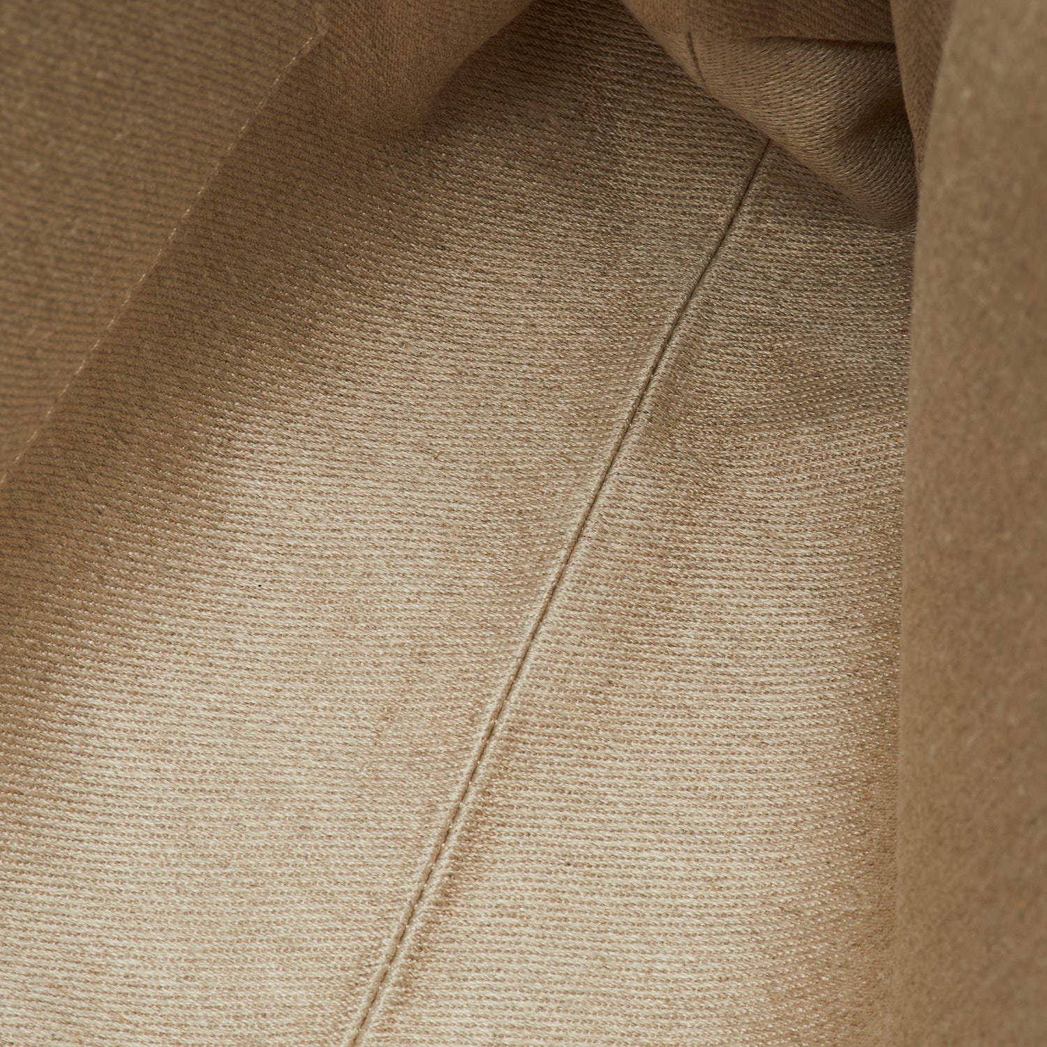 Pre Owned Chloé Beige/Slate Green Canvas Medium Woody Ribbon Tote