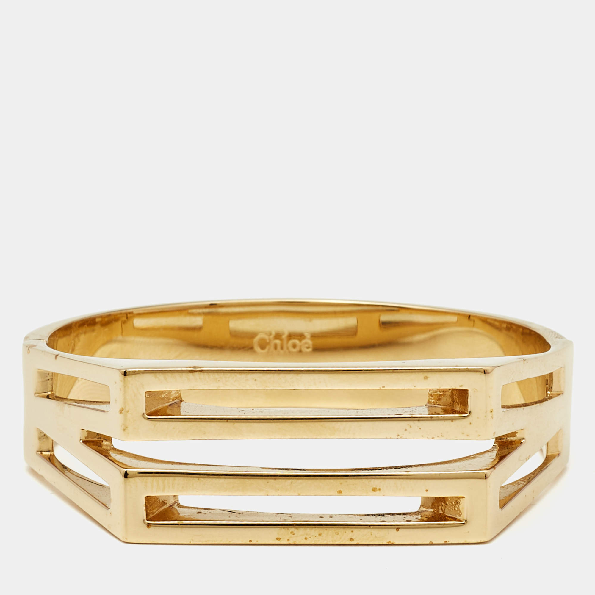 Chloé Gold Tone Bracelet M/L