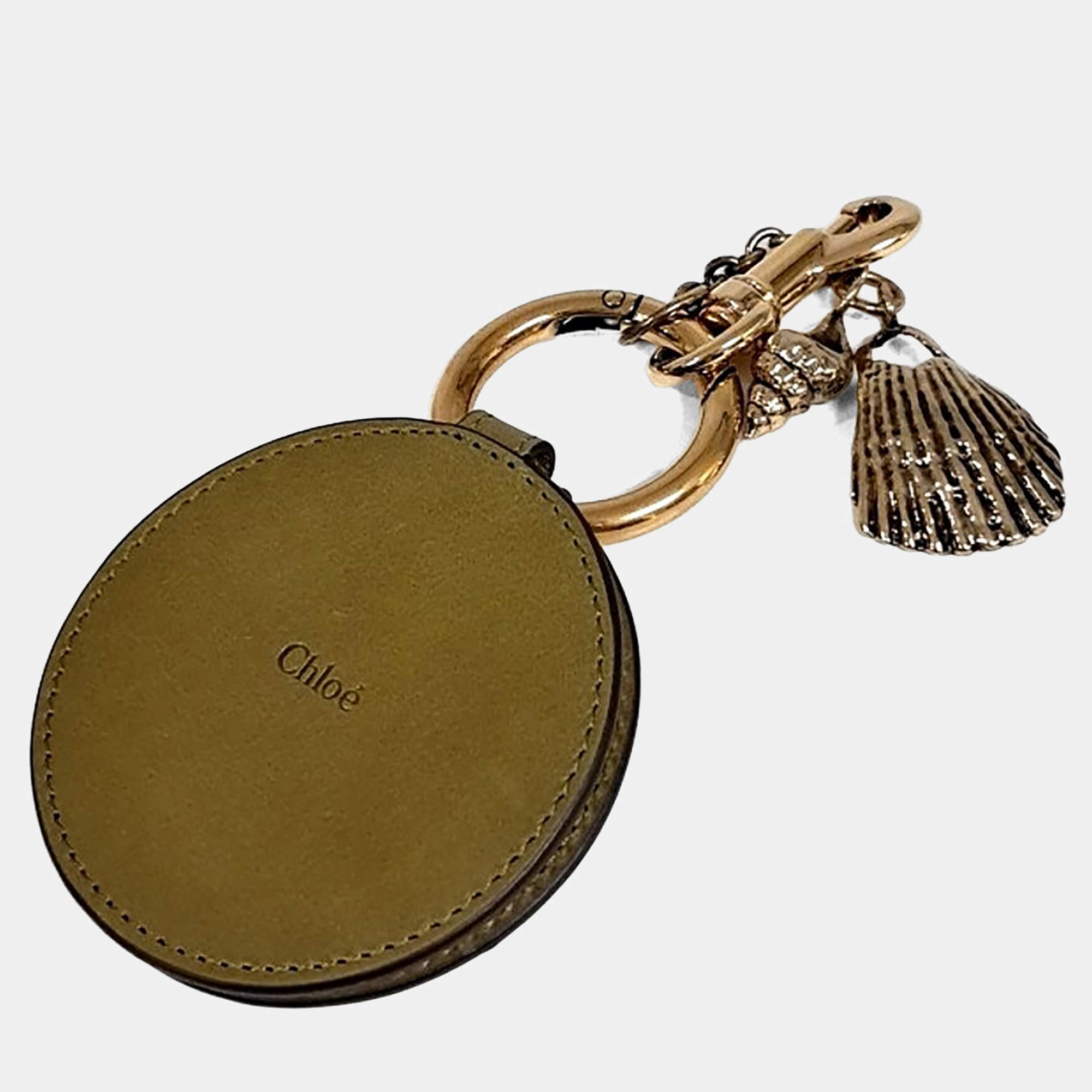 Pre Owned Chloe Mirror Keyring And Bag Charm