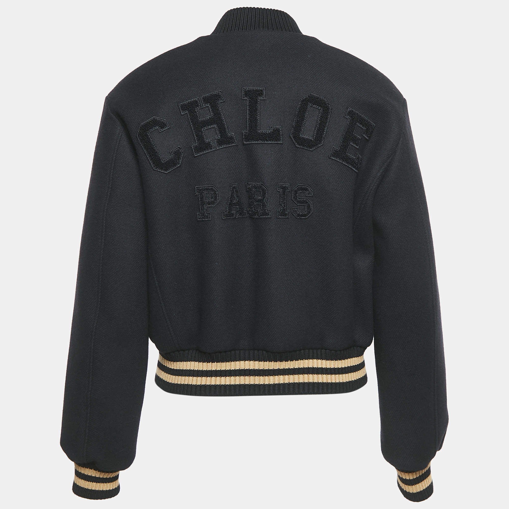 【関税&送料込】Chloe Bomber Imbottito In Nylon Chloé Bomber Jacket In Nylon in Authentic brown | Chloé US