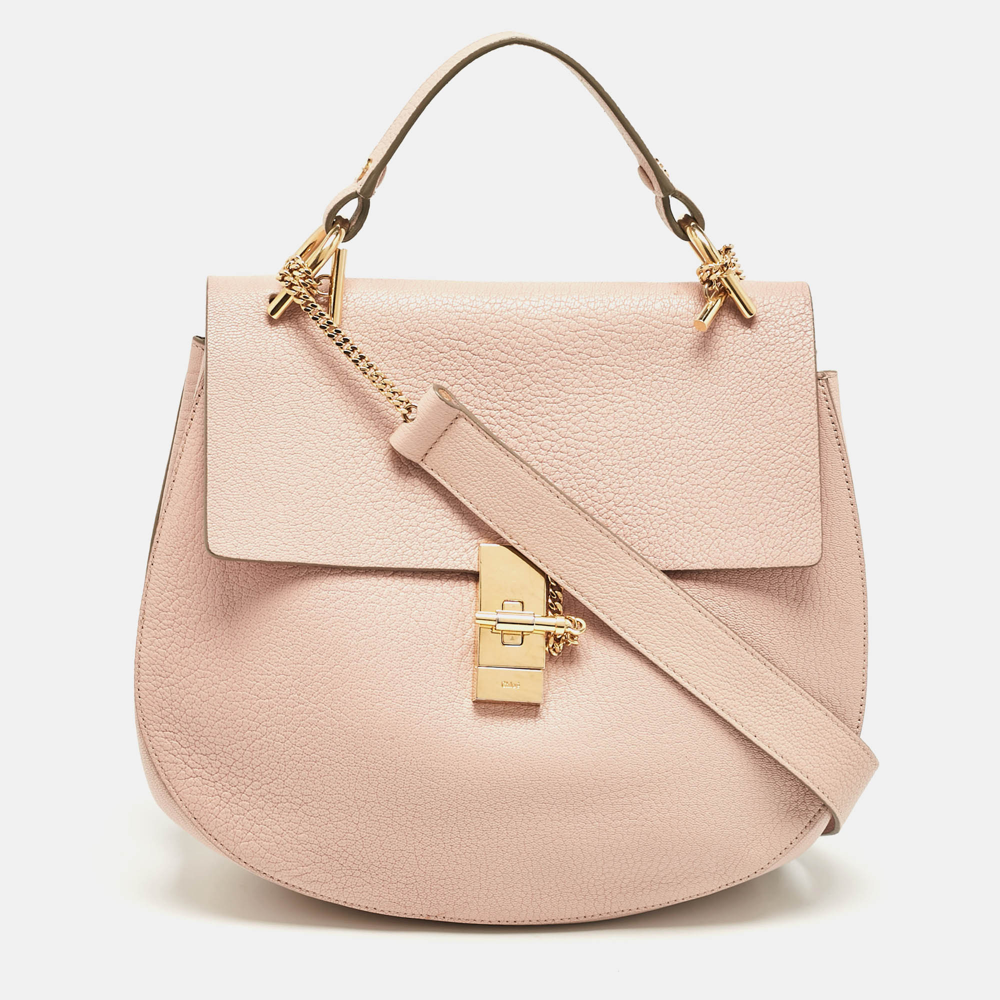 Chloe drew bag pink on sale