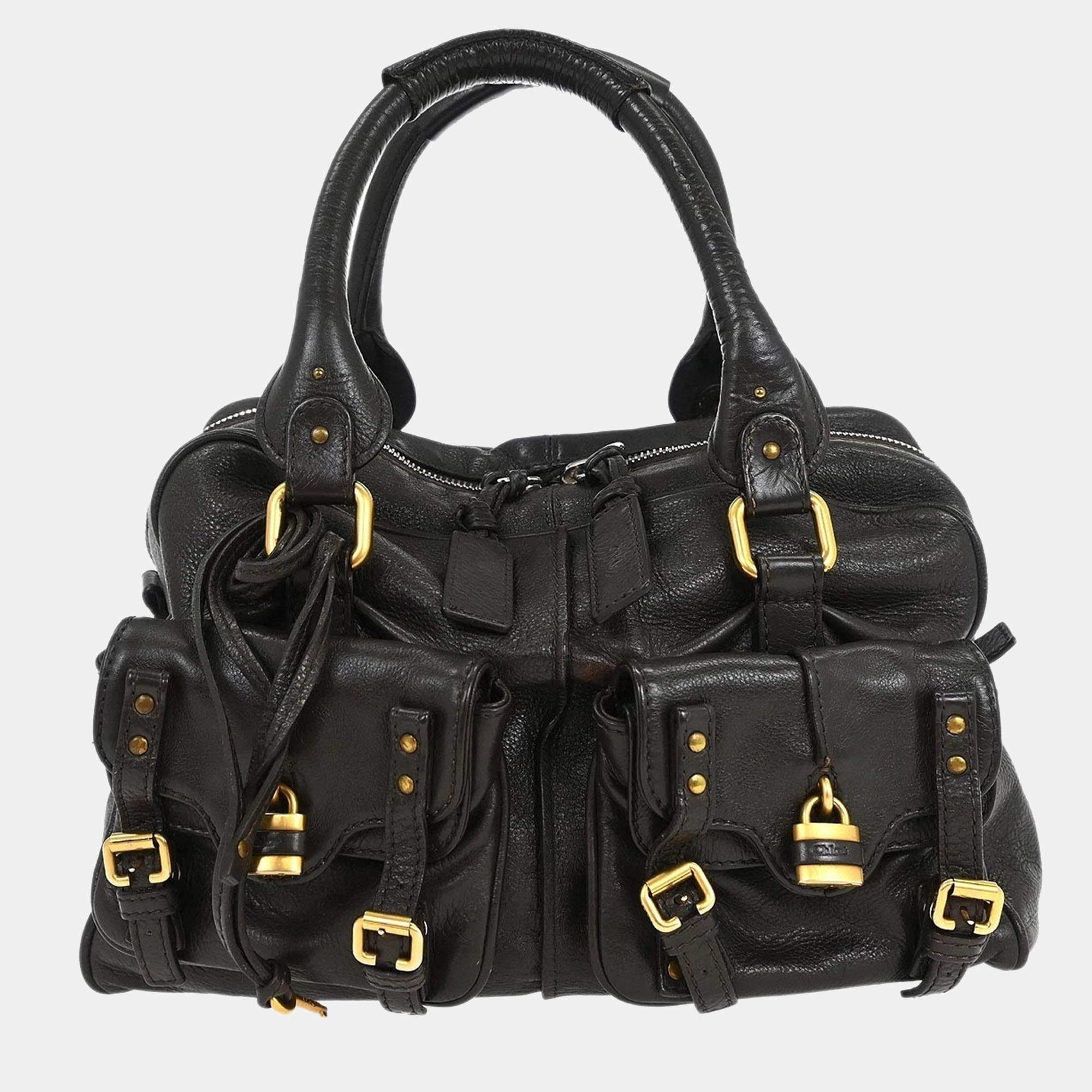 مملوكة مسبقًا Chloe Brown Paddington Duffle Handbag