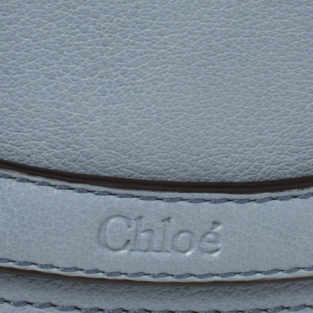 Chloé Small Nile Minaudière Leather Crossbody Bag