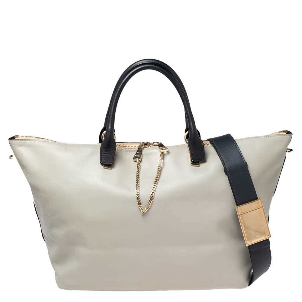 مملوكة مسبقًا حقيبة يد توتس كلوي بايلي جلد متعدد الألوان كبيرة