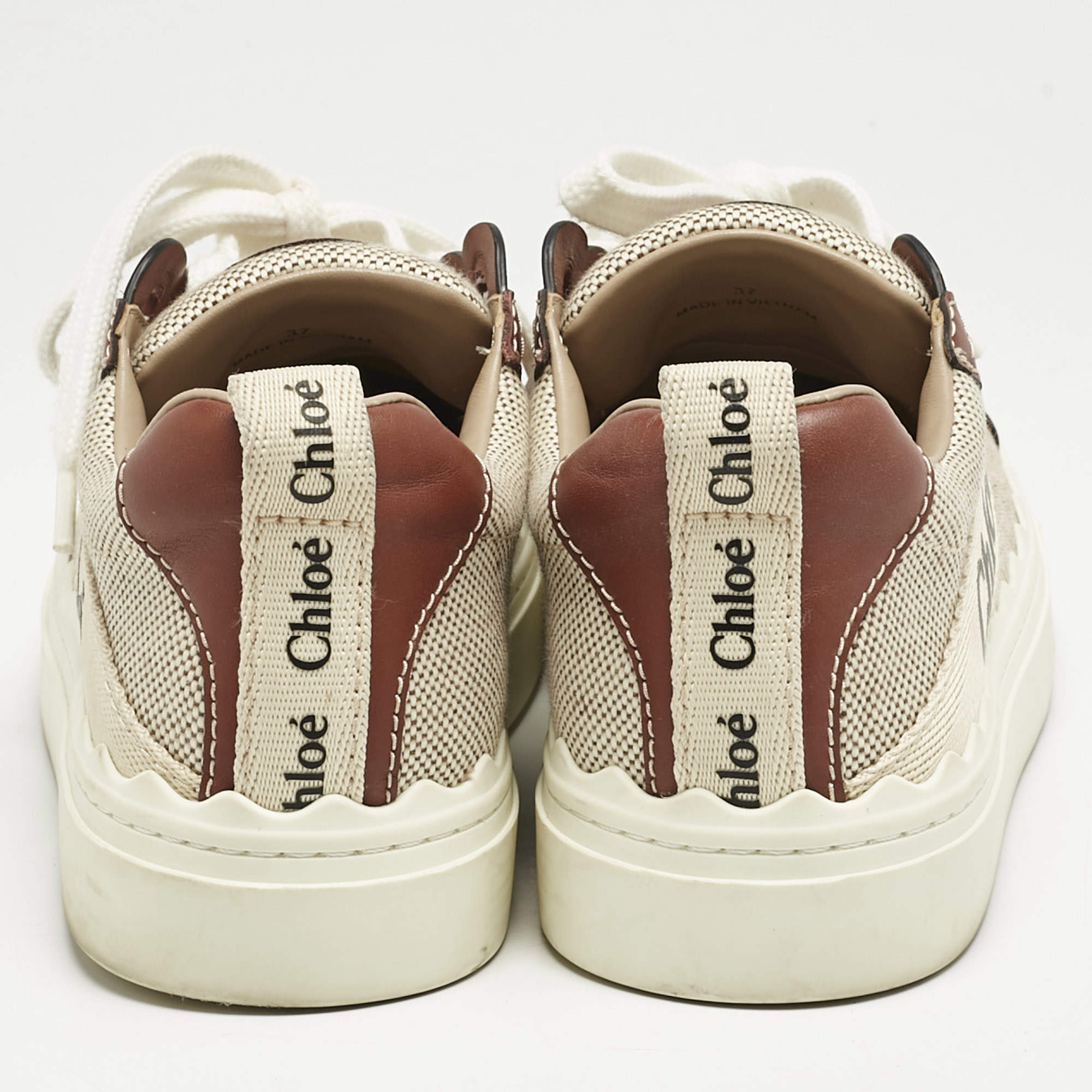 スニーカー CHLOE Woman Sneakers Beige CHC22S579Y0 268 Beige Biscuits Nama Sneakers - CHLOÉ - Russocapri
