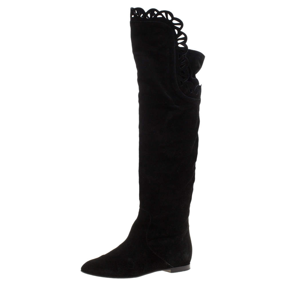 chloe knee boots