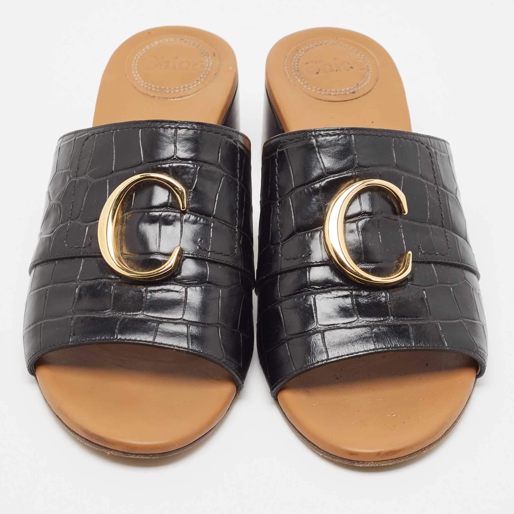 Chloe discount c sandals