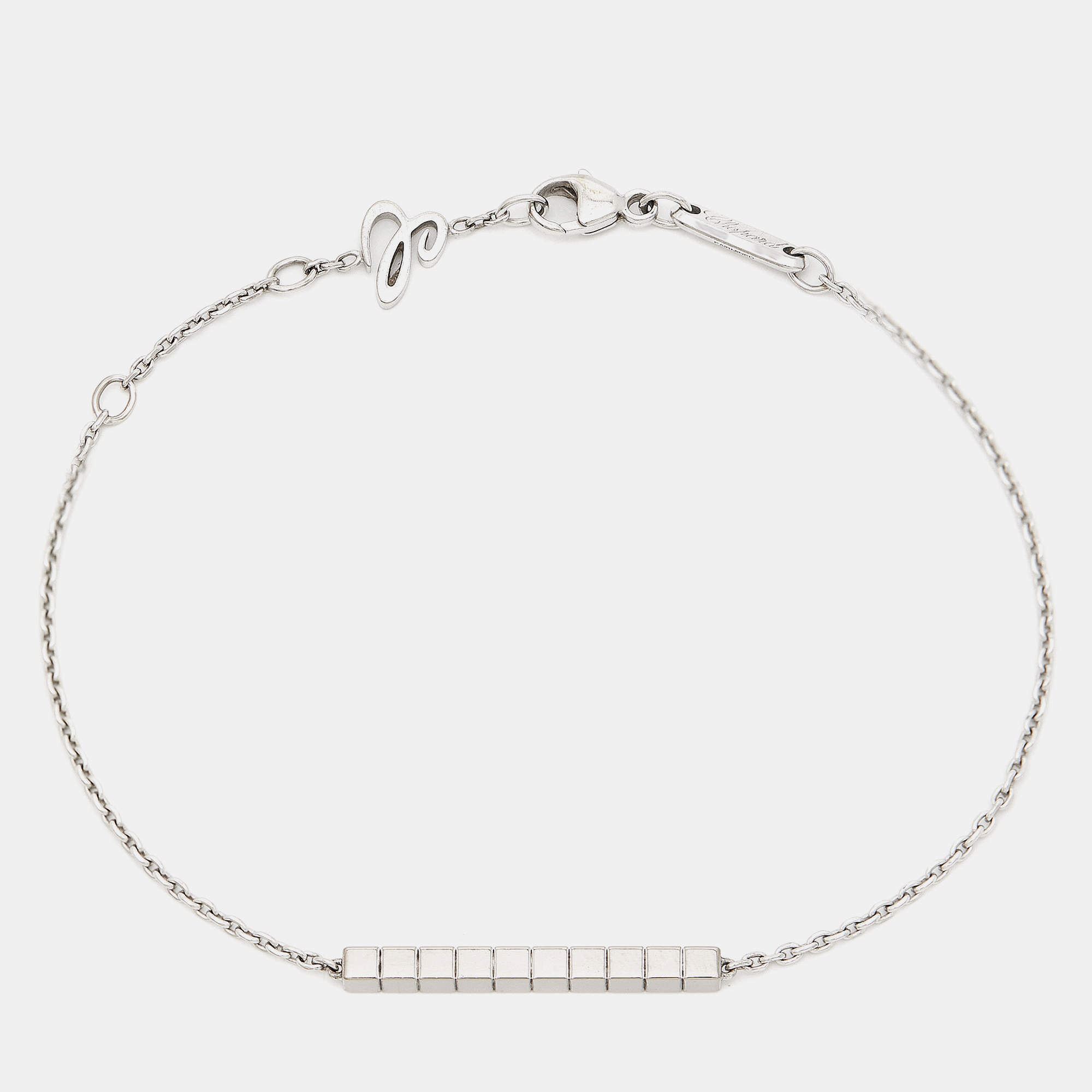Chopard Ice Cube 18k White Gold Bracelet