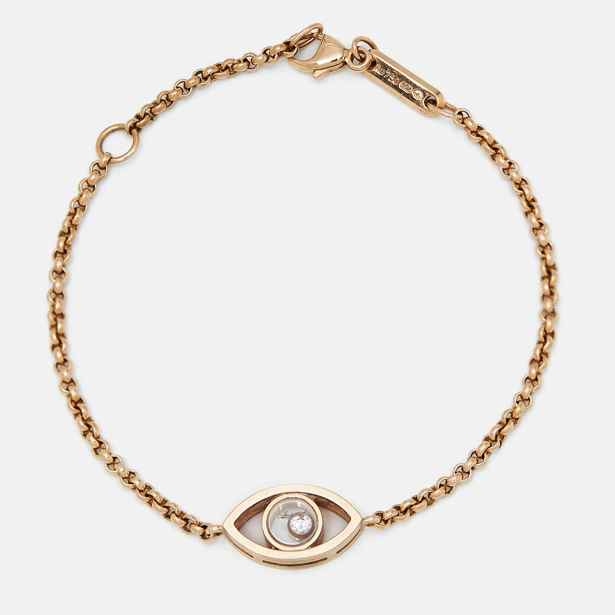 Chopard Happy Diamonds 18k Rose Gold Bracelet
