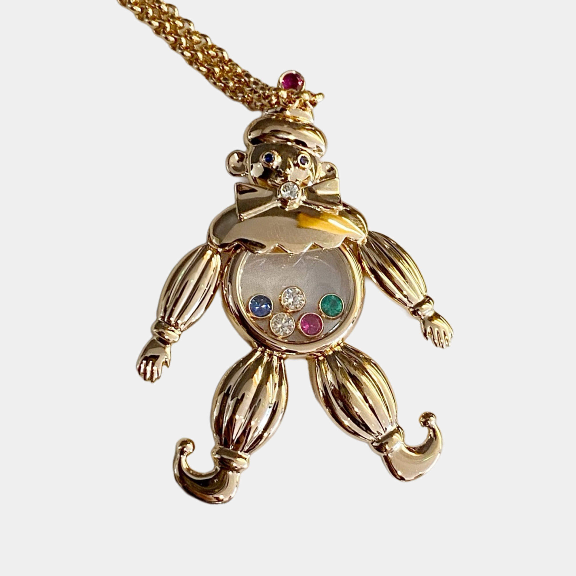 Pre Owned Chopard Happy Clown Limited Edition Long Necklace