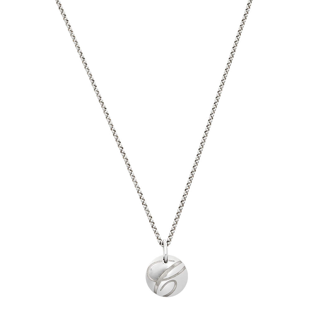 Chopard Chopardissimo 18K White Gold Pendant Necklace