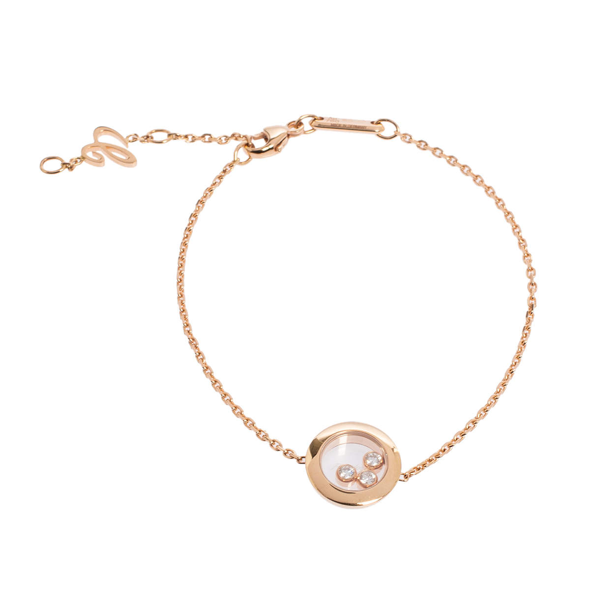Chopard Happy Diamonds Icon 18K Rose Gold Bracelet
