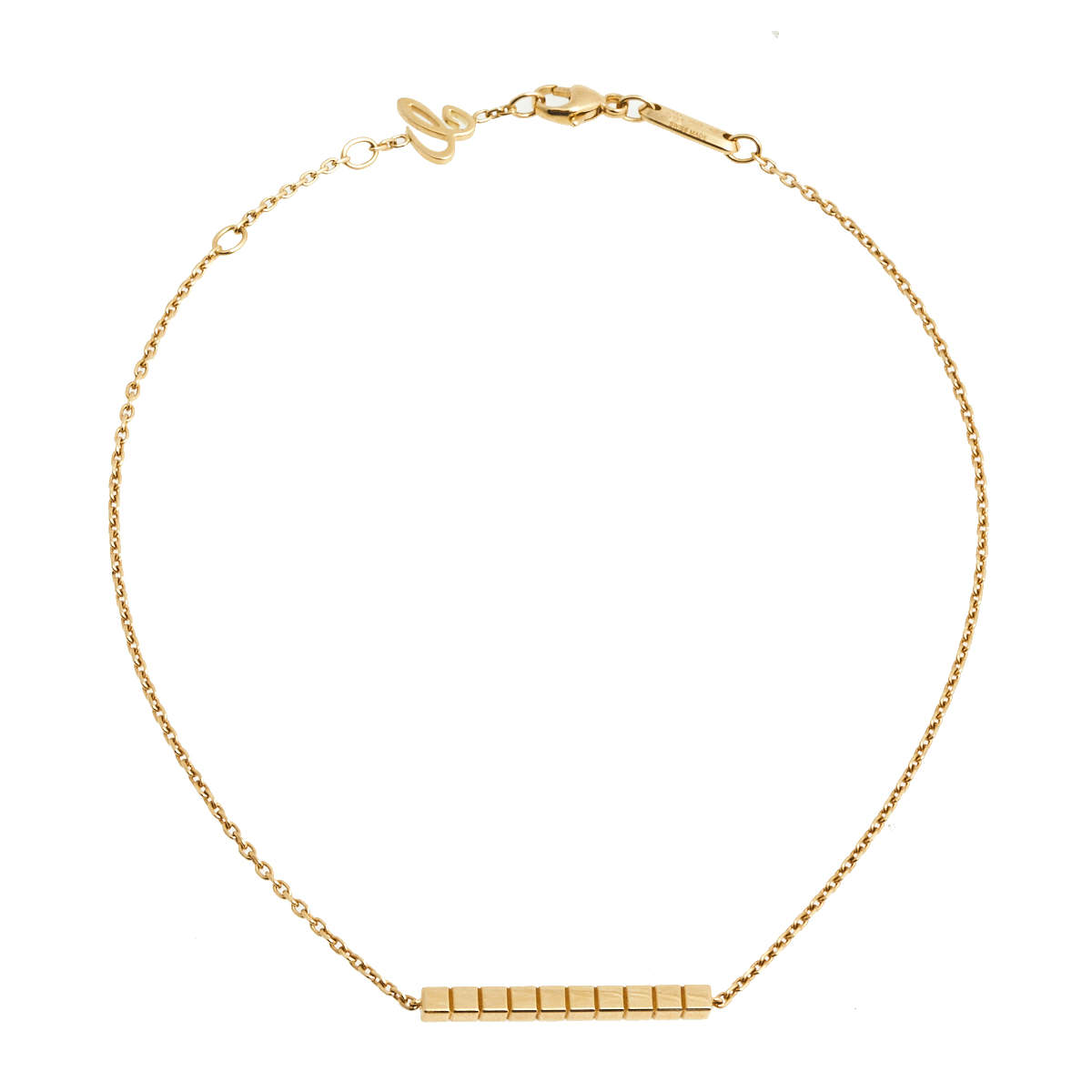 Chopard Ice Cube 18K Yellow Gold Bracelet