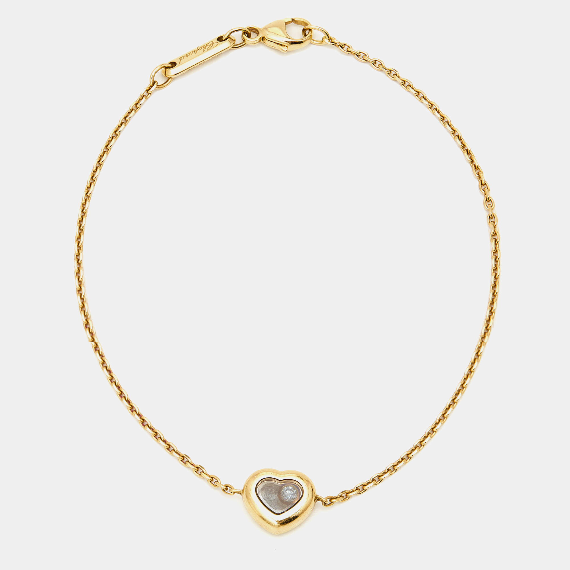 Chopard Happy Diamonds Icon 18k Yellow Gold Bracelet