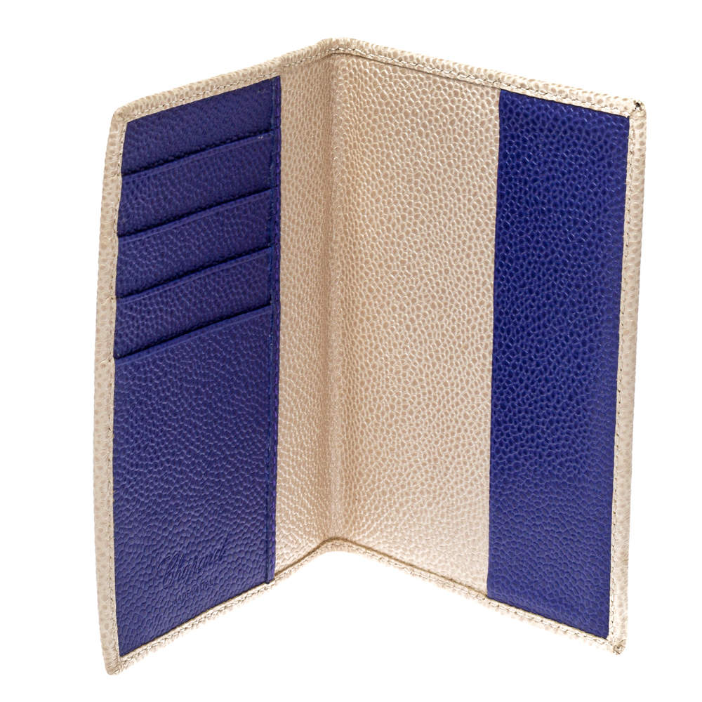 Chopard Leather Passport Holder - Blue Travel, Accessories - CHP28117