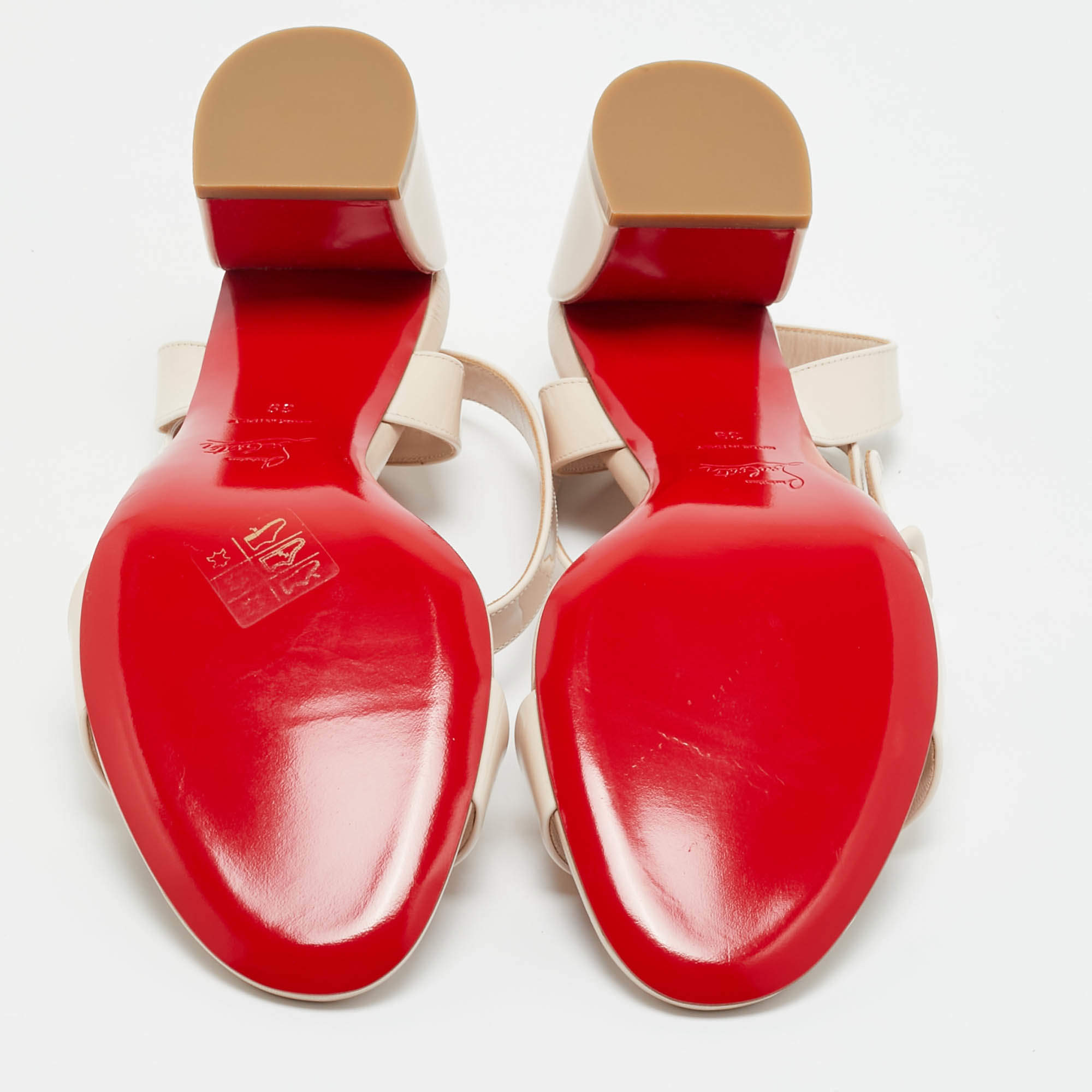 Christian Louboutin Black Patent Leather 20th Anniversary