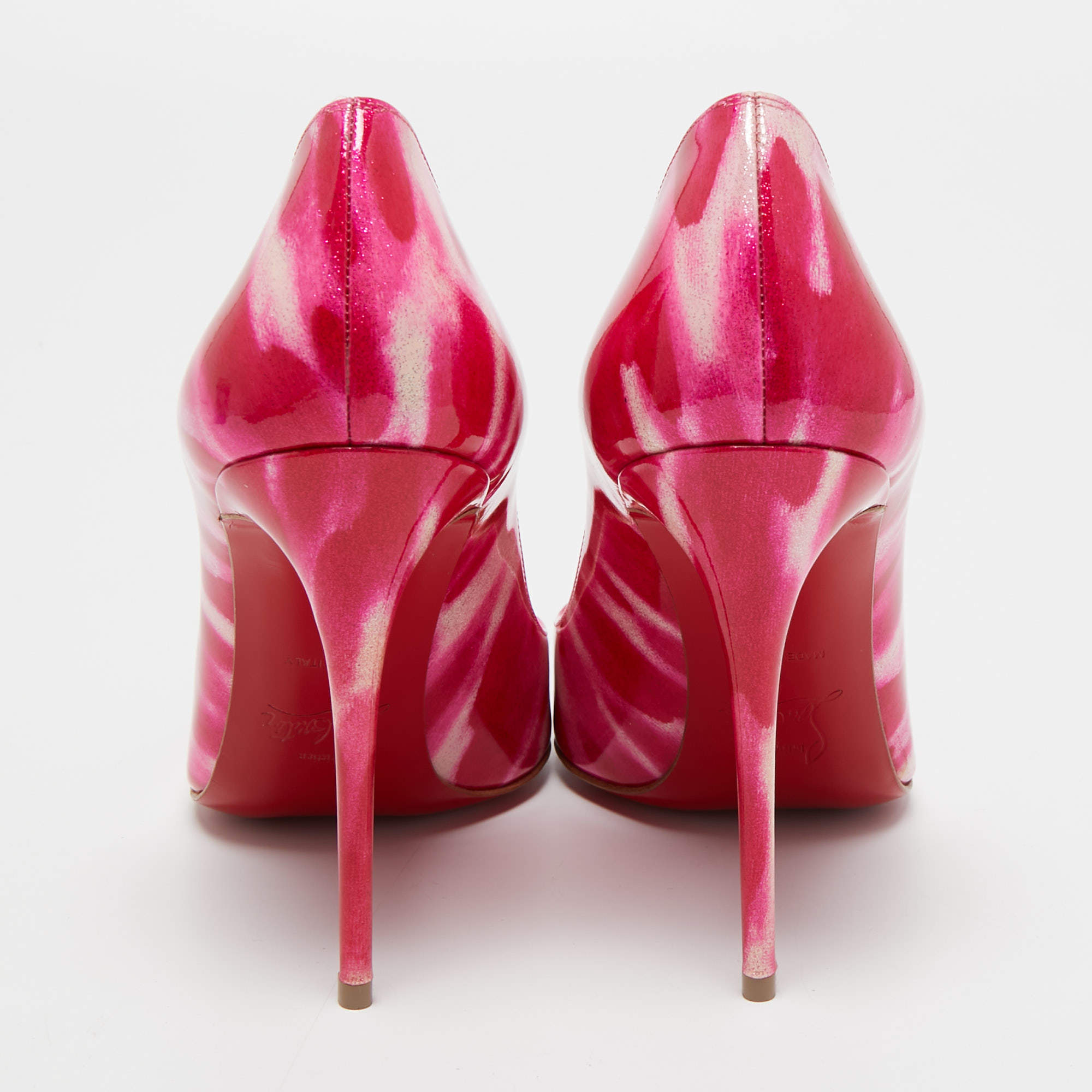 Christian Louboutin Pink and Glitter Heels – ReBoundStore