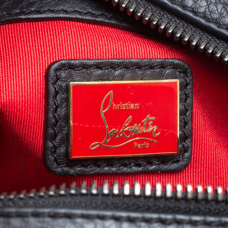 Christian Louboutin Y2K Pannetone Spike Leather Bowler Bag